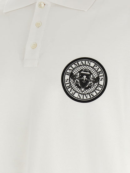 Bicolor Cotton Polo Shirt