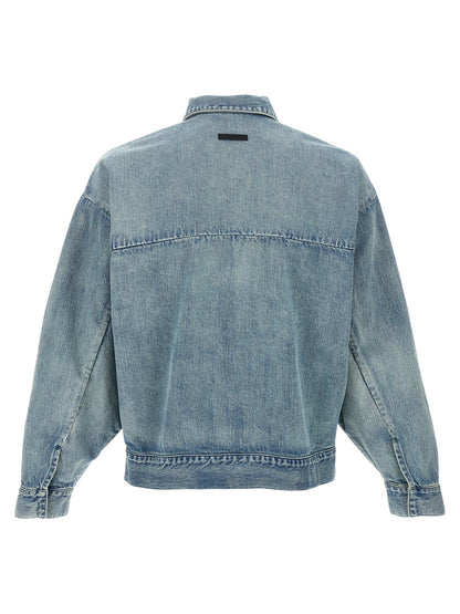 Blue Cotton Denim Jacket