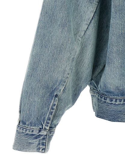 Blue Cotton Denim Jacket