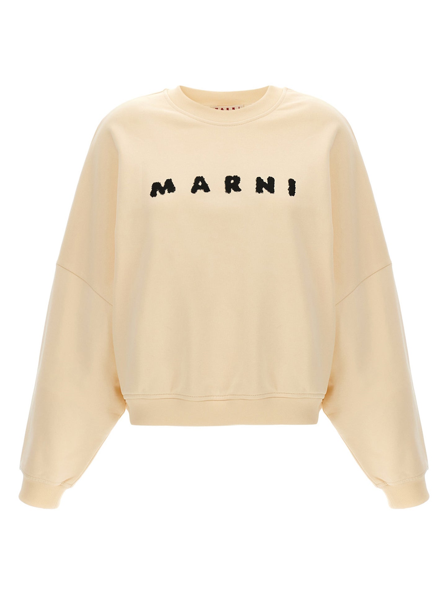 White Cotton Sweatshirt