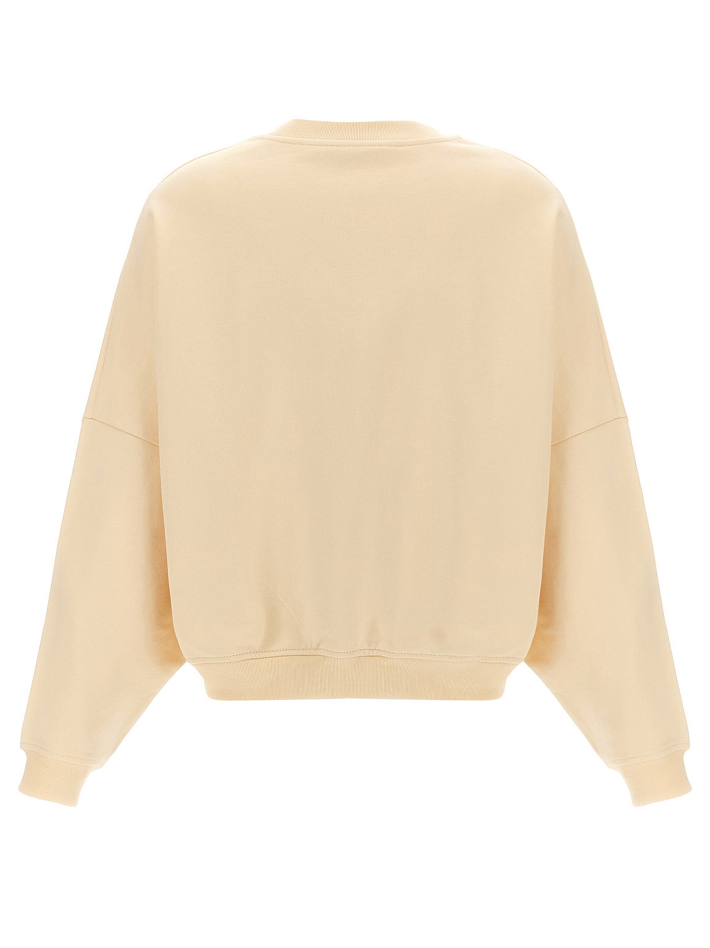 White Cotton Sweatshirt