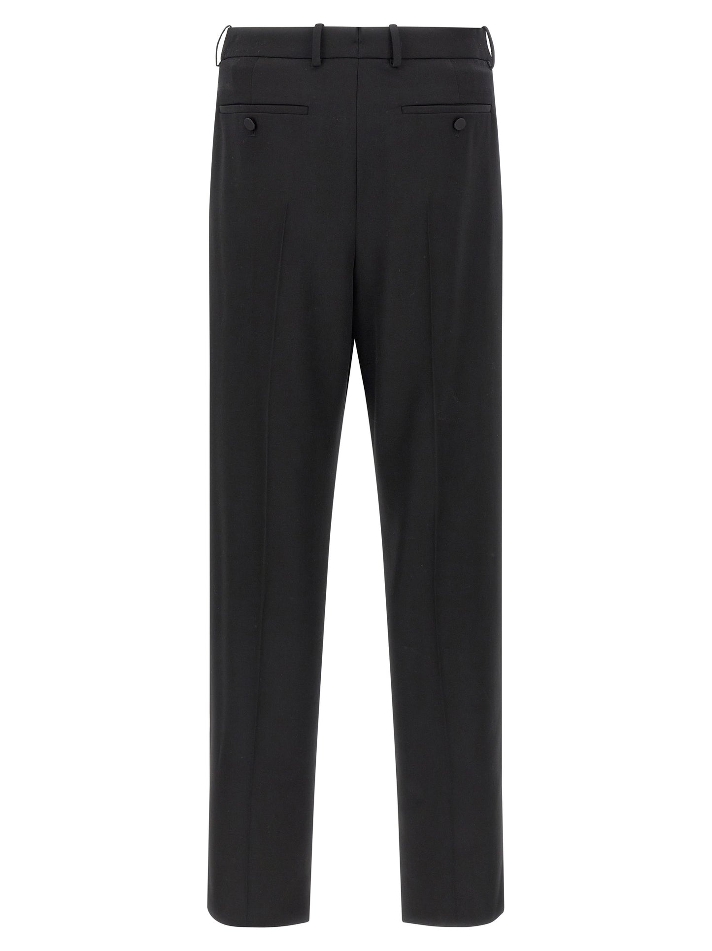 Black Wool Dress Pants