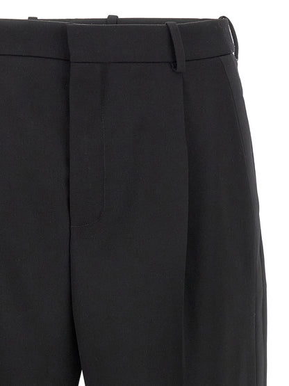 Black Wool Dress Pants