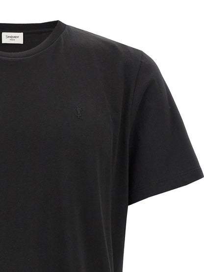 Black Cotton T-Shirt