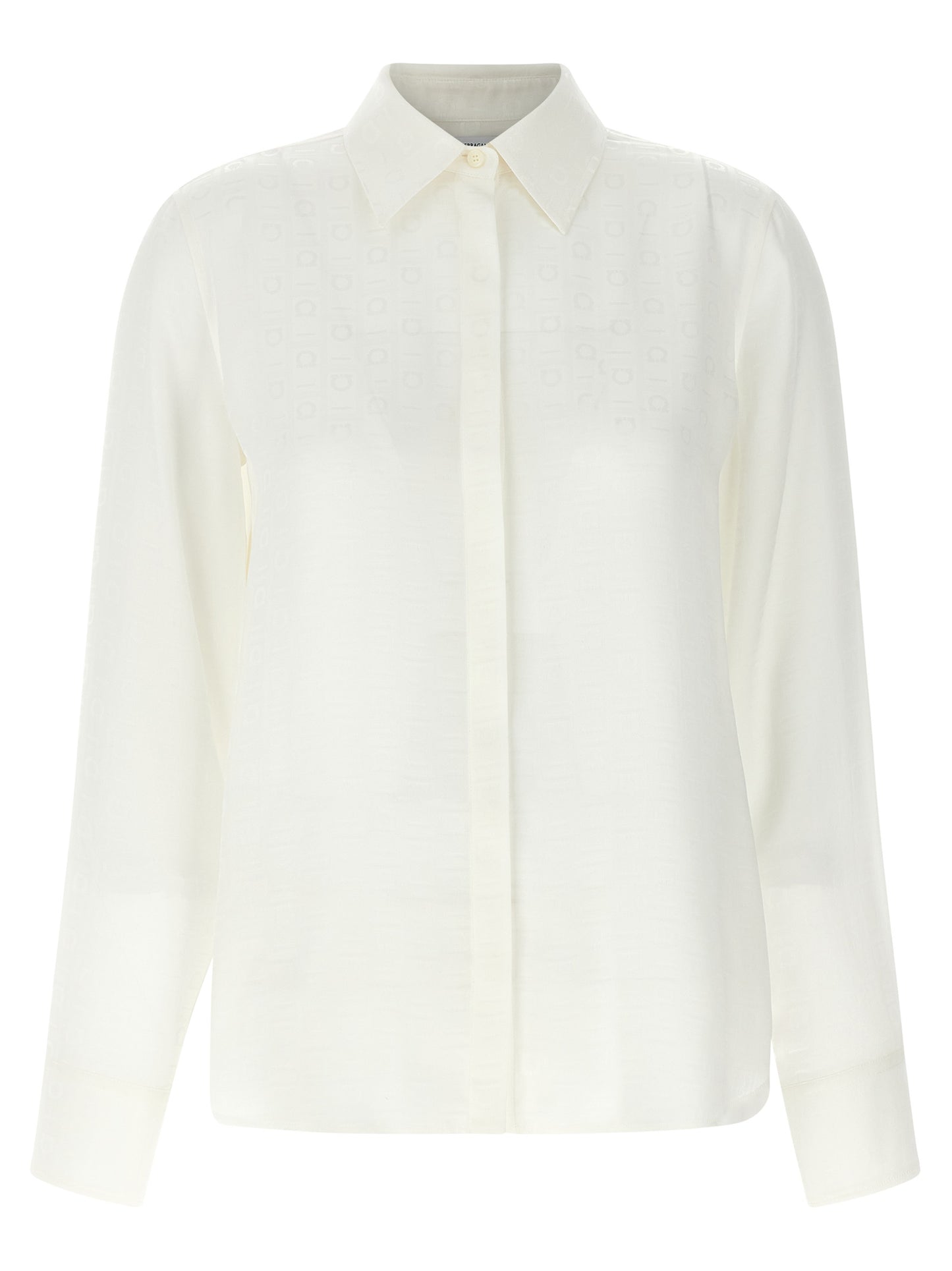 White Silk Blouse