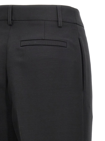 Black Viscose Dress Pants