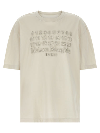 Beige Cotton T-Shirt
