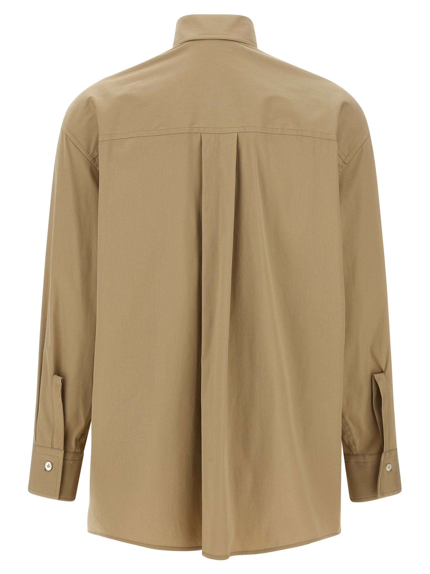 Beige Cotton Blouse