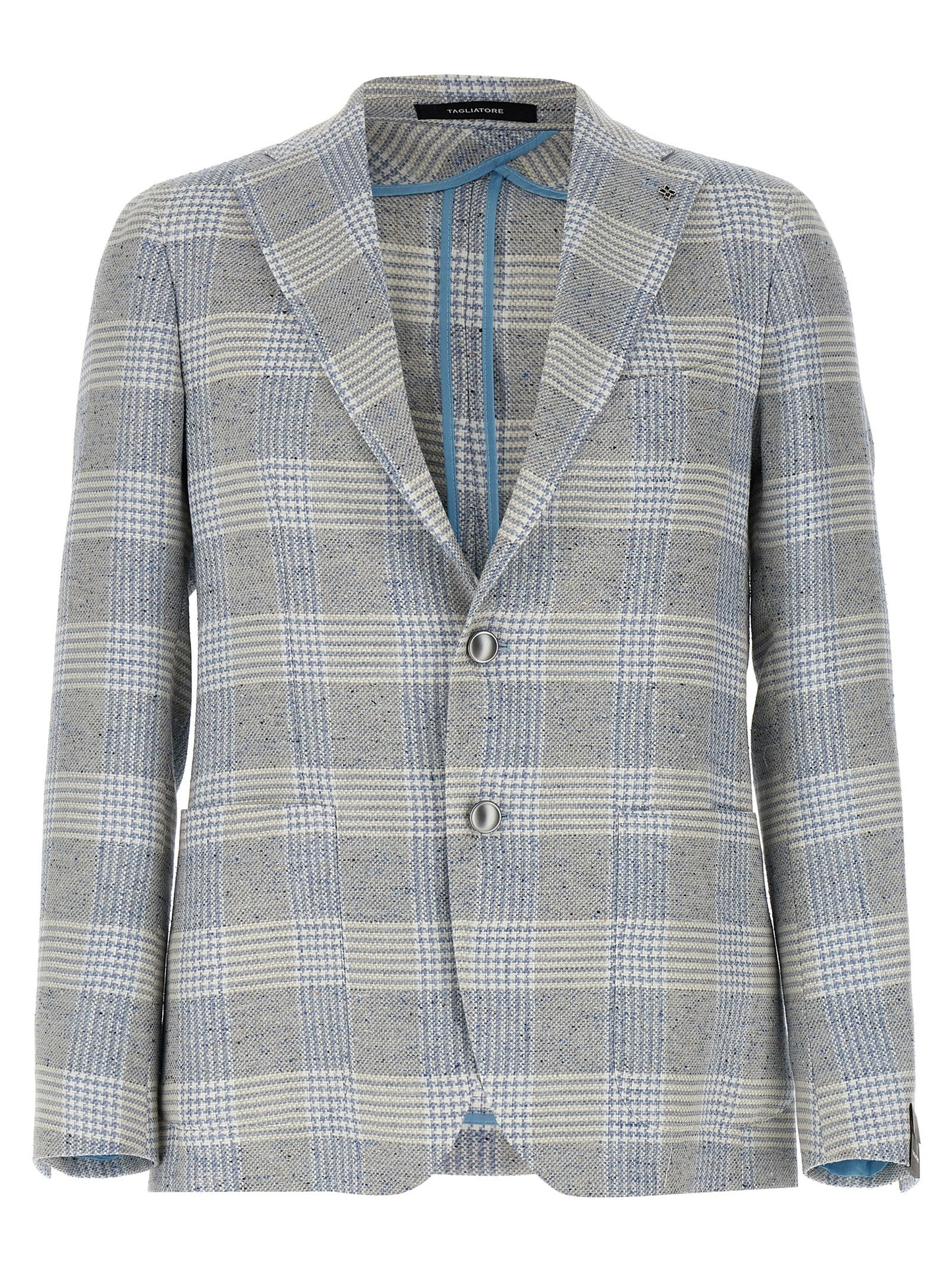 Blue Cotton Blazer
