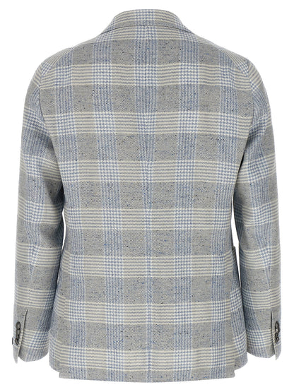 Blue Cotton Blazer
