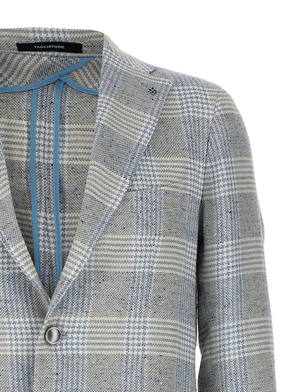 Blue Cotton Blazer