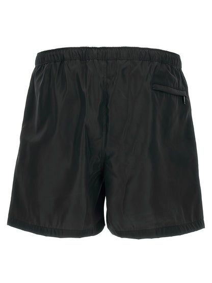 Black Polyamide Swim Shorts
