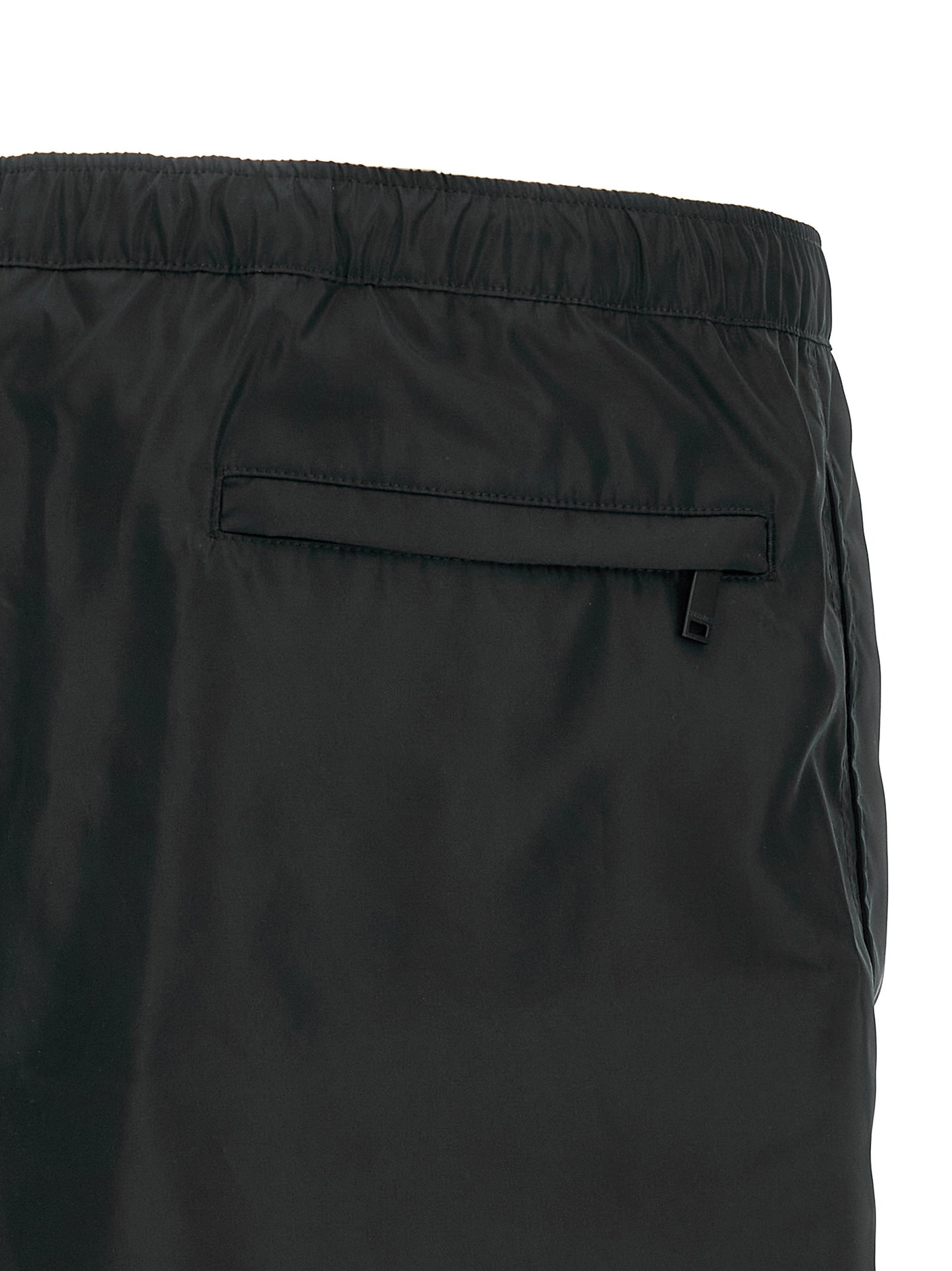 Black Polyamide Swim Shorts