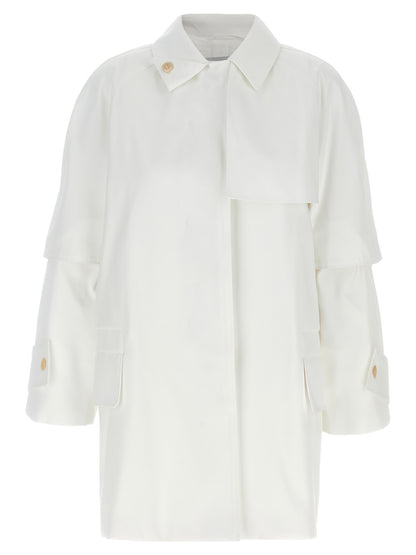 White Cotton Coat