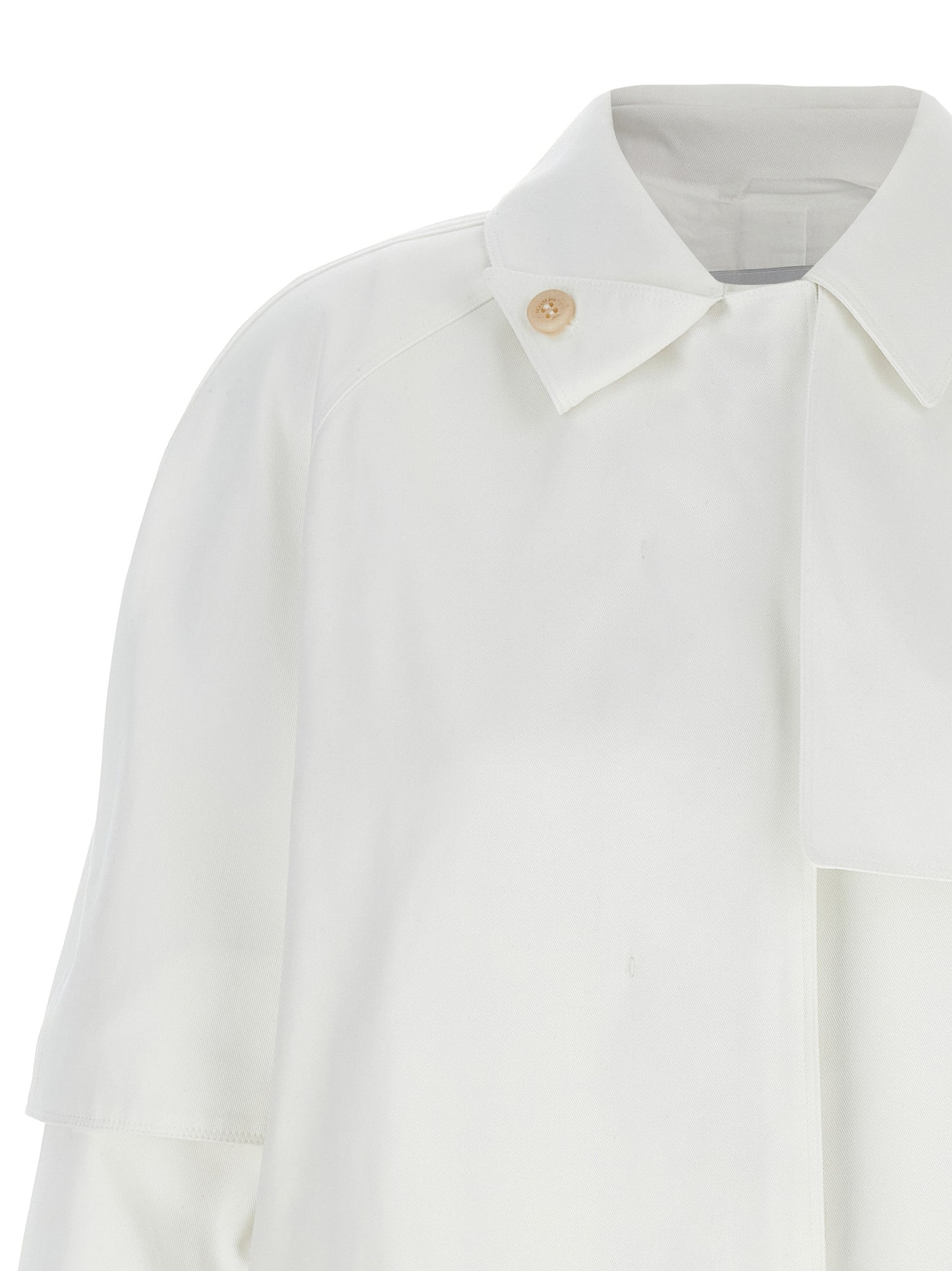 White Cotton Coat