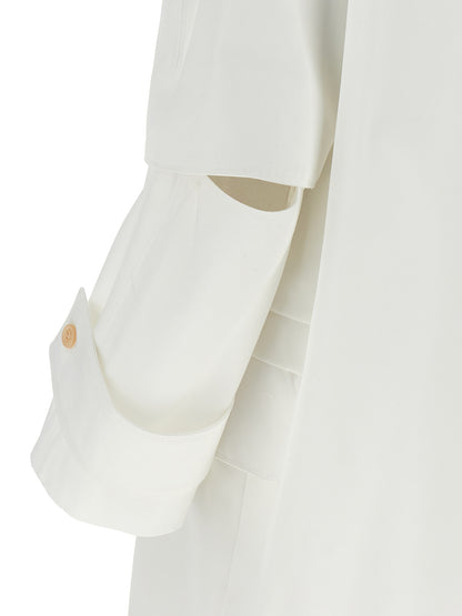 White Cotton Coat