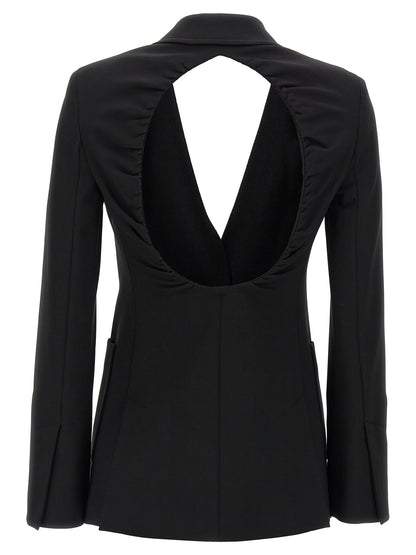 Black Viscose Blazer