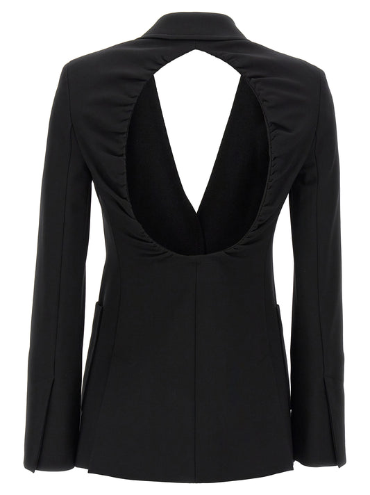 Black Viscose Blazer