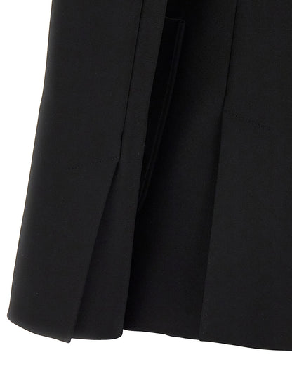 Black Viscose Blazer