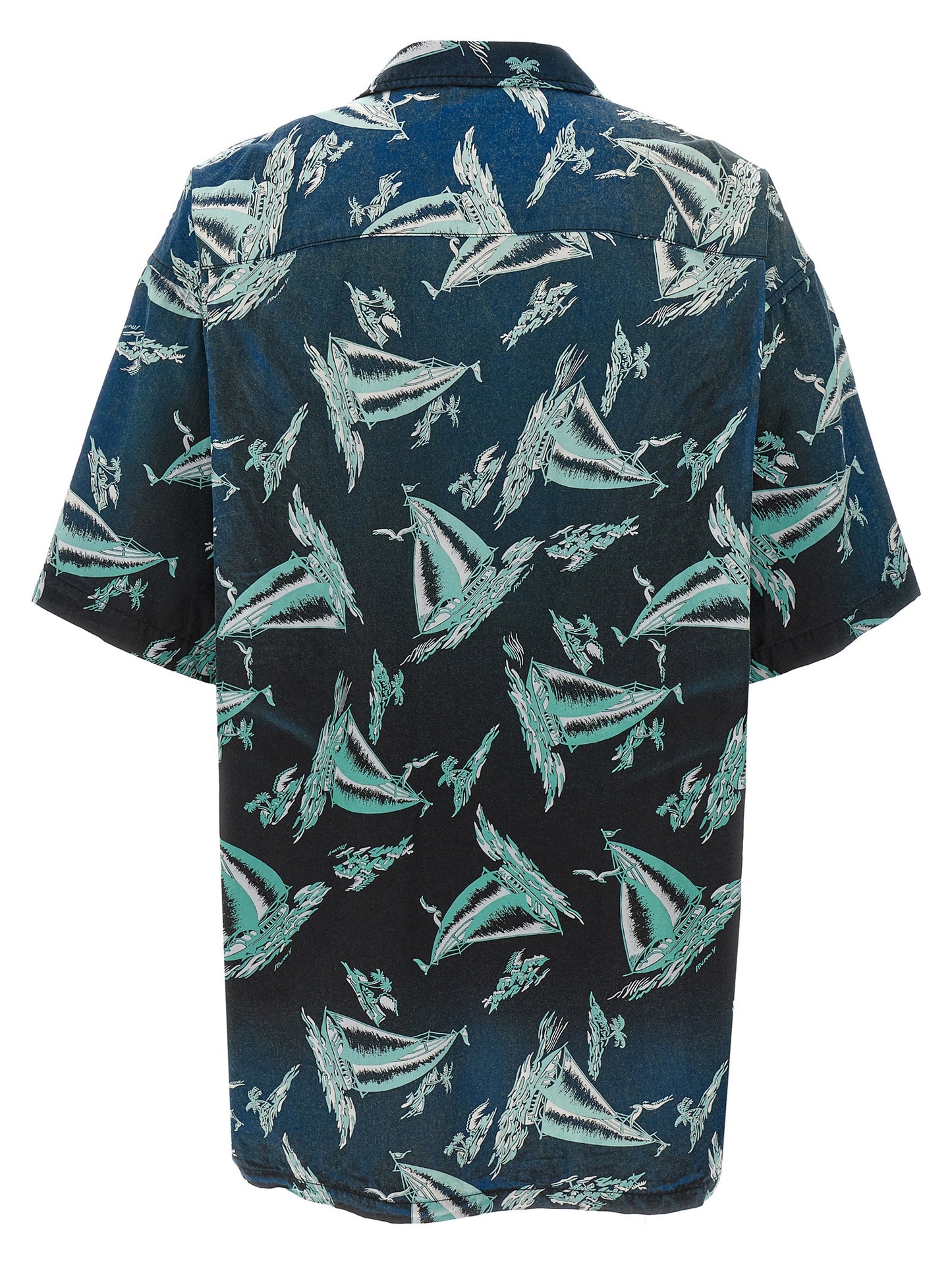 Blue Rayon Blouse
