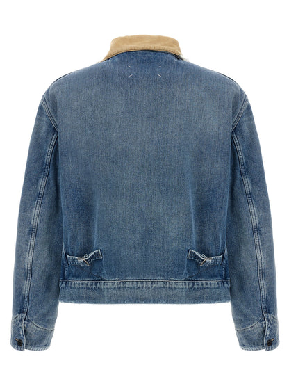 Blue Cotton Denim Jacket