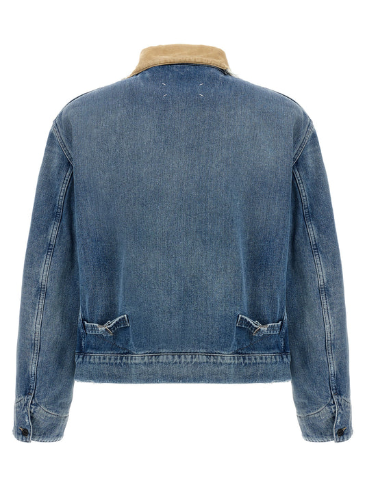Blue Cotton Denim Jacket