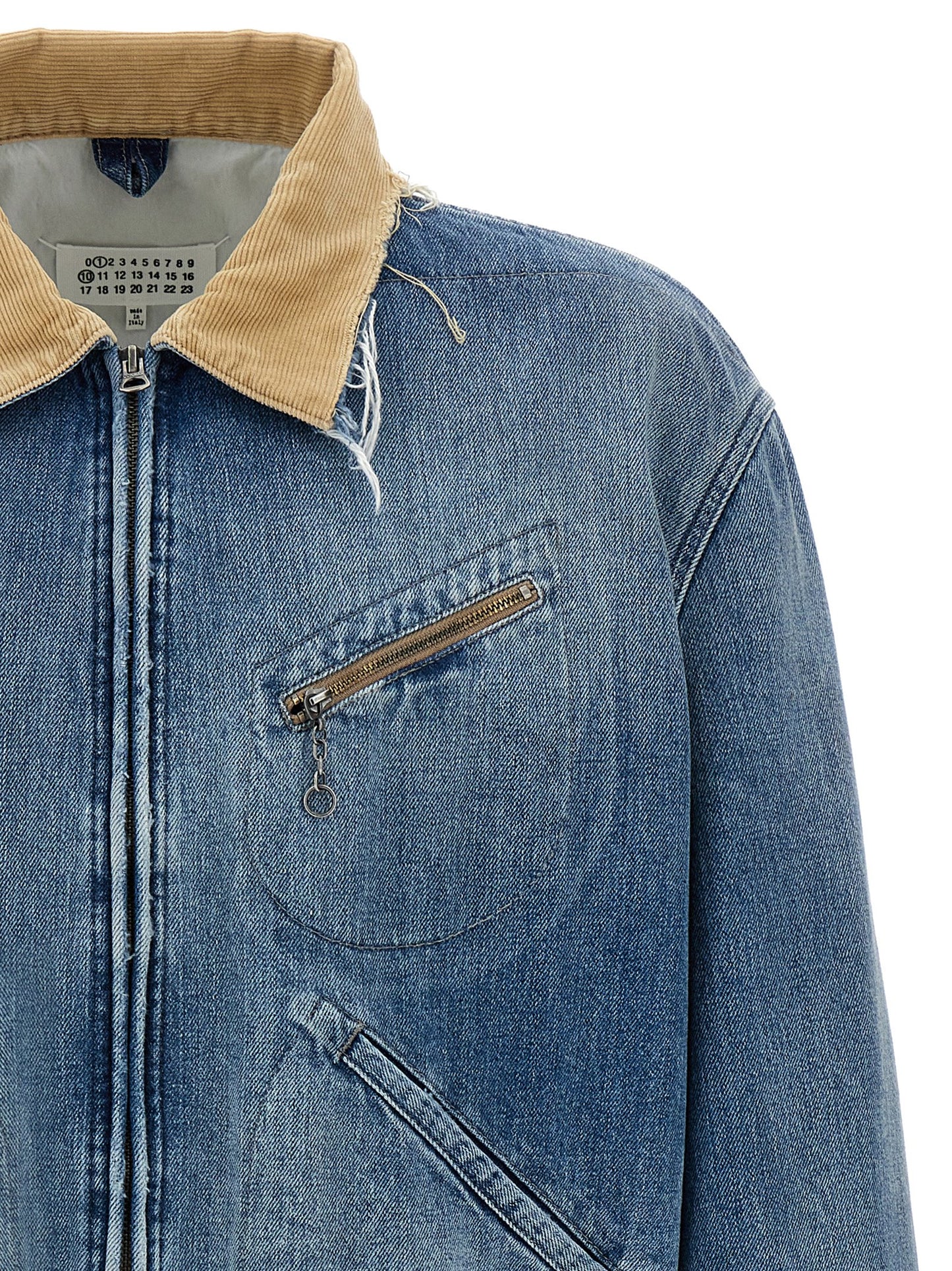Blue Cotton Denim Jacket