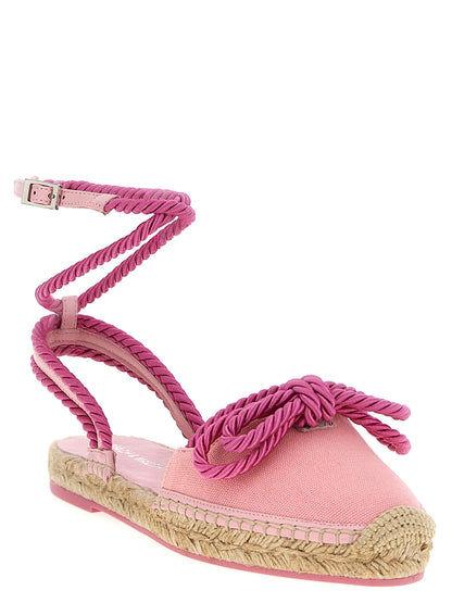 Multicolor Cotton Espadrilles