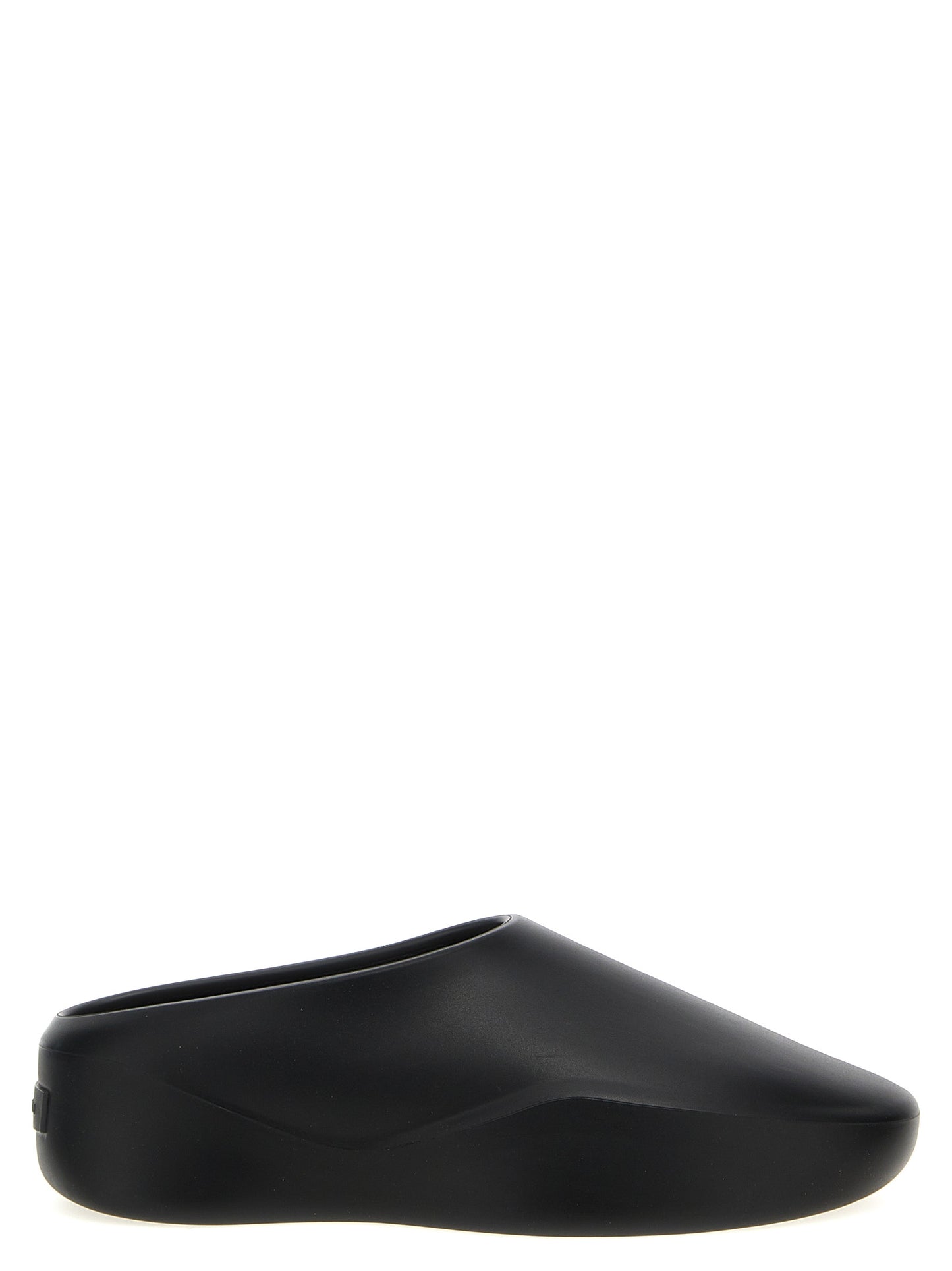 Black Rubber Clogs