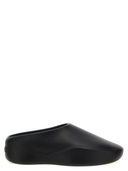 Black Rubber Clogs