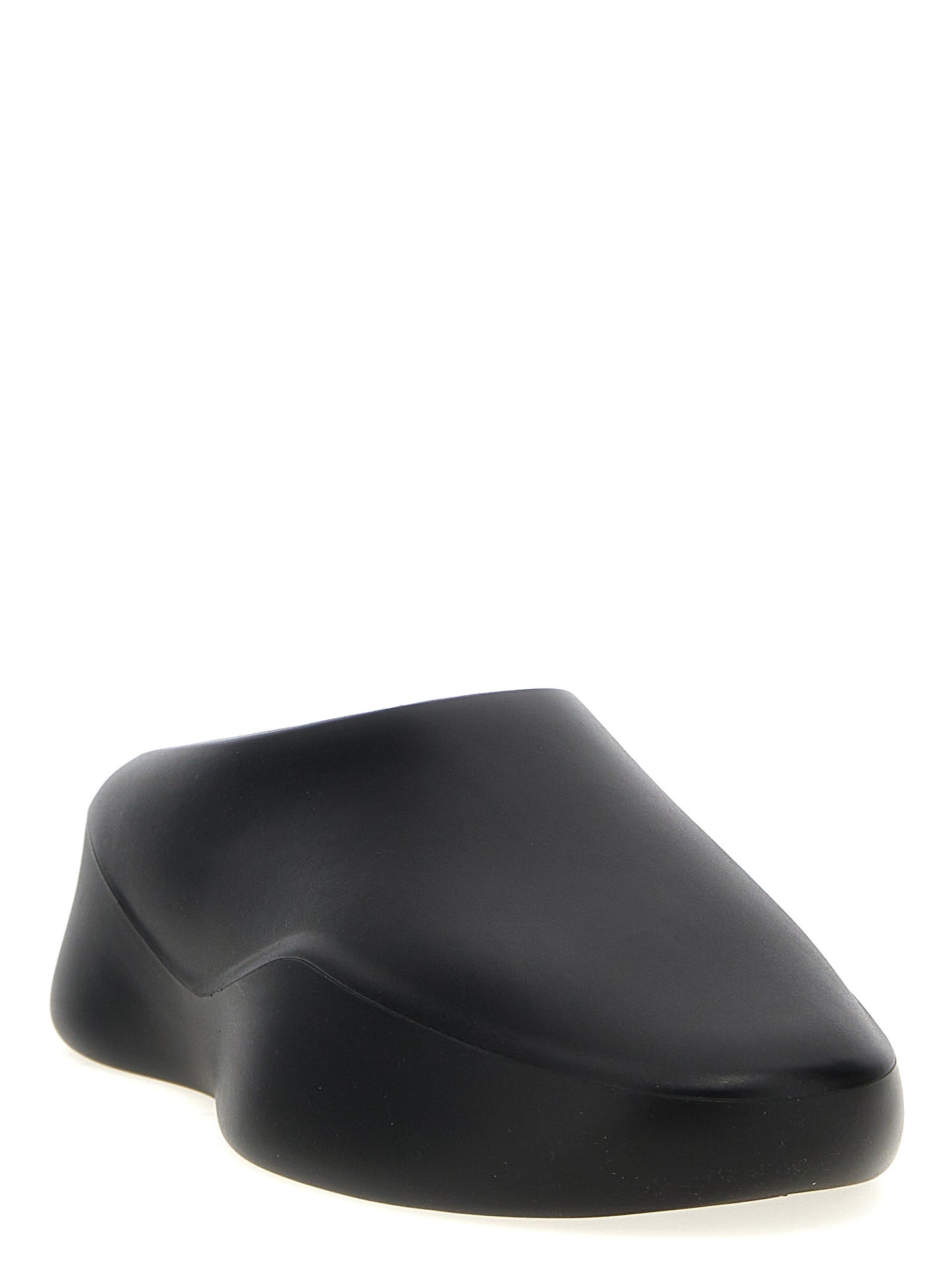 Black Rubber Clogs