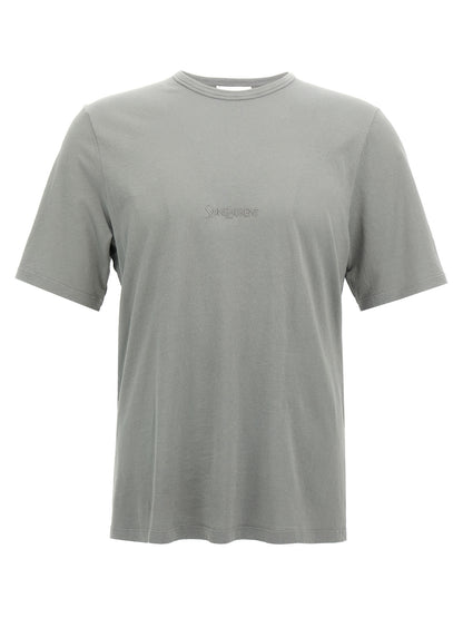 Gray Cotton T-Shirt