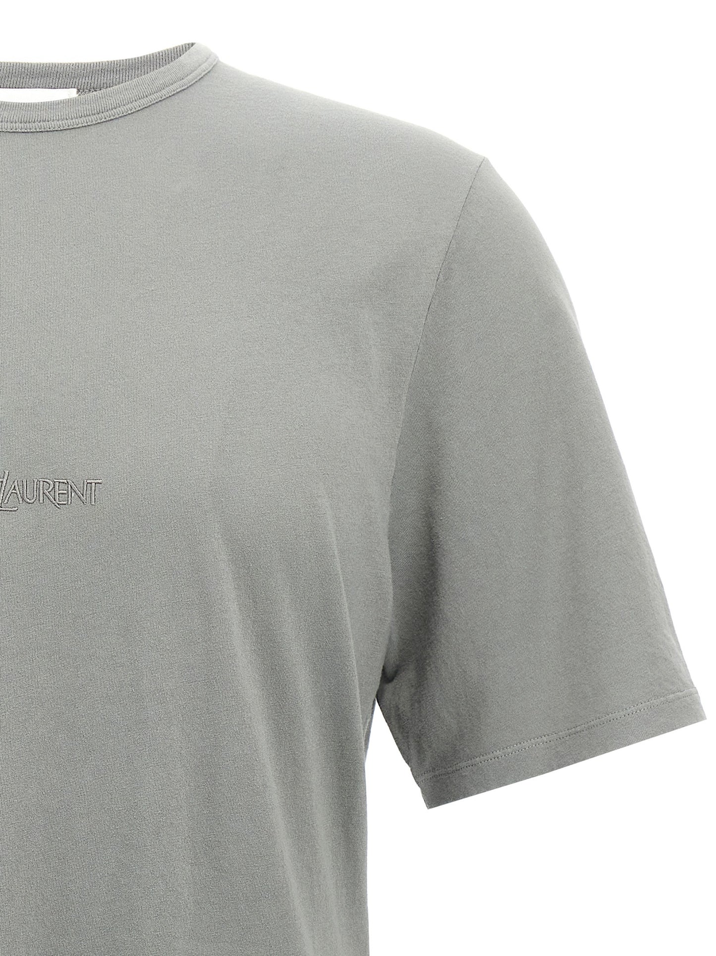 Gray Cotton T-Shirt