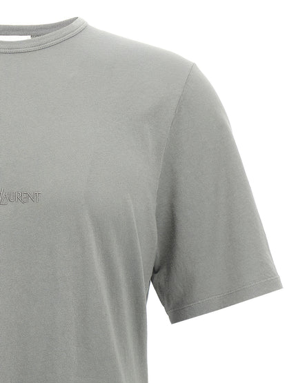 Gray Cotton T-Shirt
