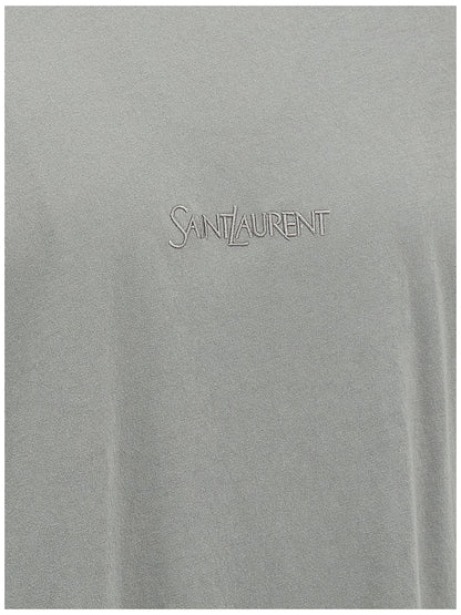 Gray Cotton T-Shirt