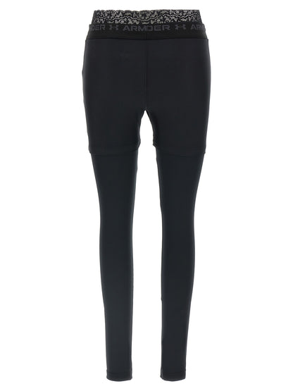 Black Polyester Leggings