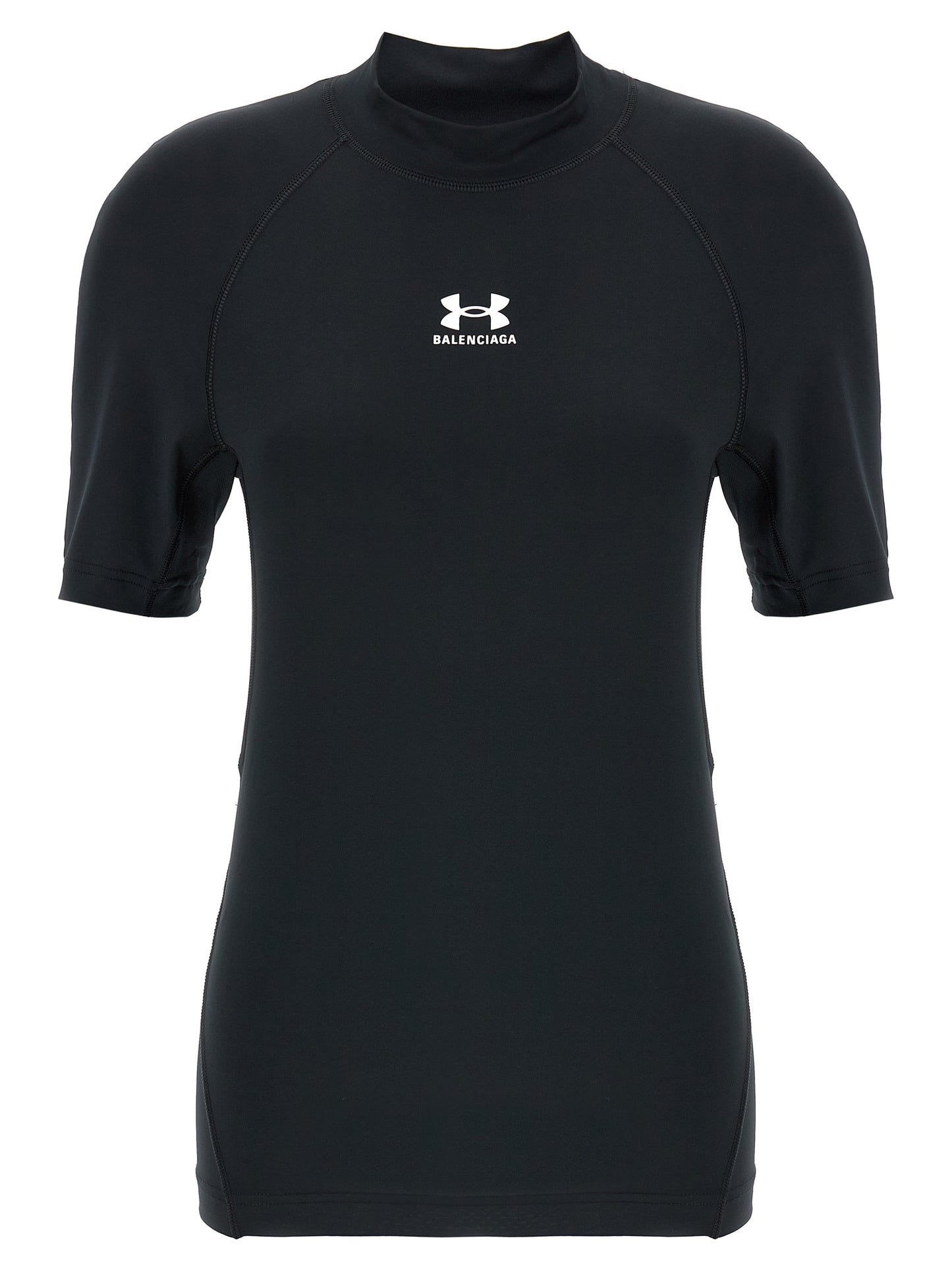 Black Polyester T-Shirt