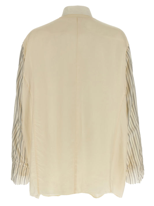 Beige Mohair Blouse