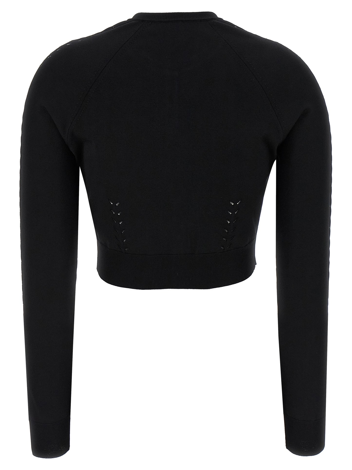 Black Viscose Cardigan