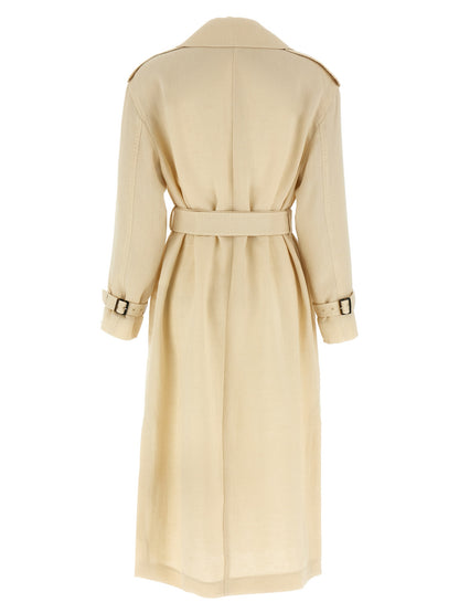 Beige Flax Coat