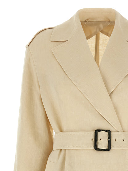 Beige Flax Coat