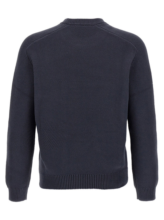 Gray Cotton Cardigan