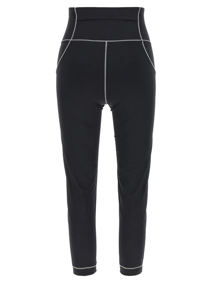 Black Polyamide Leggings