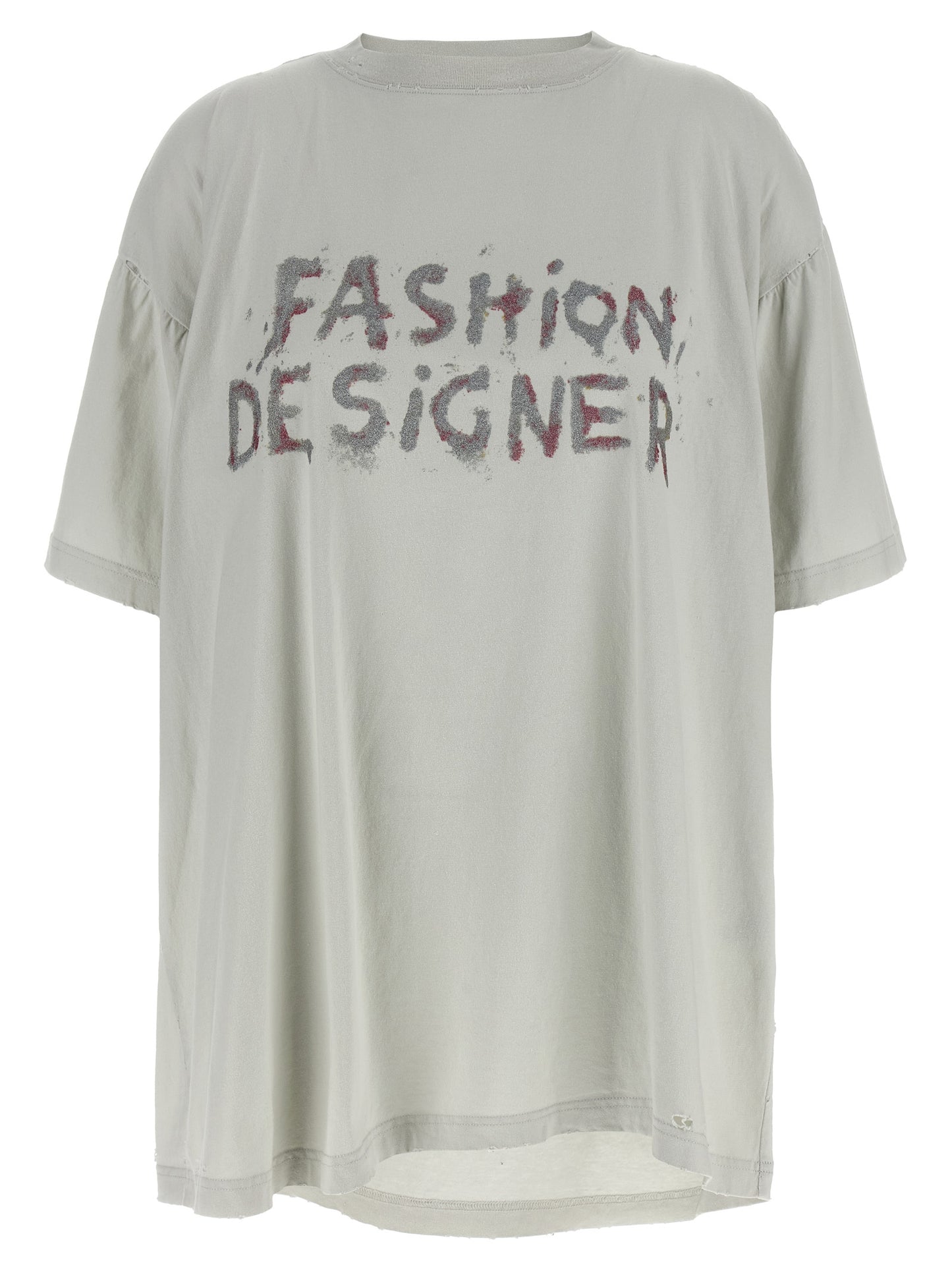 Gray Cotton T-Shirt