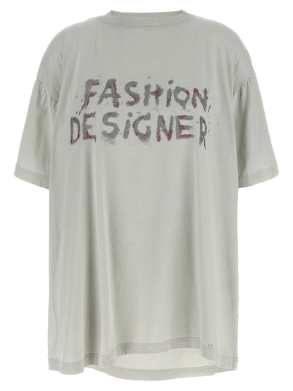 Gray Cotton T-Shirt