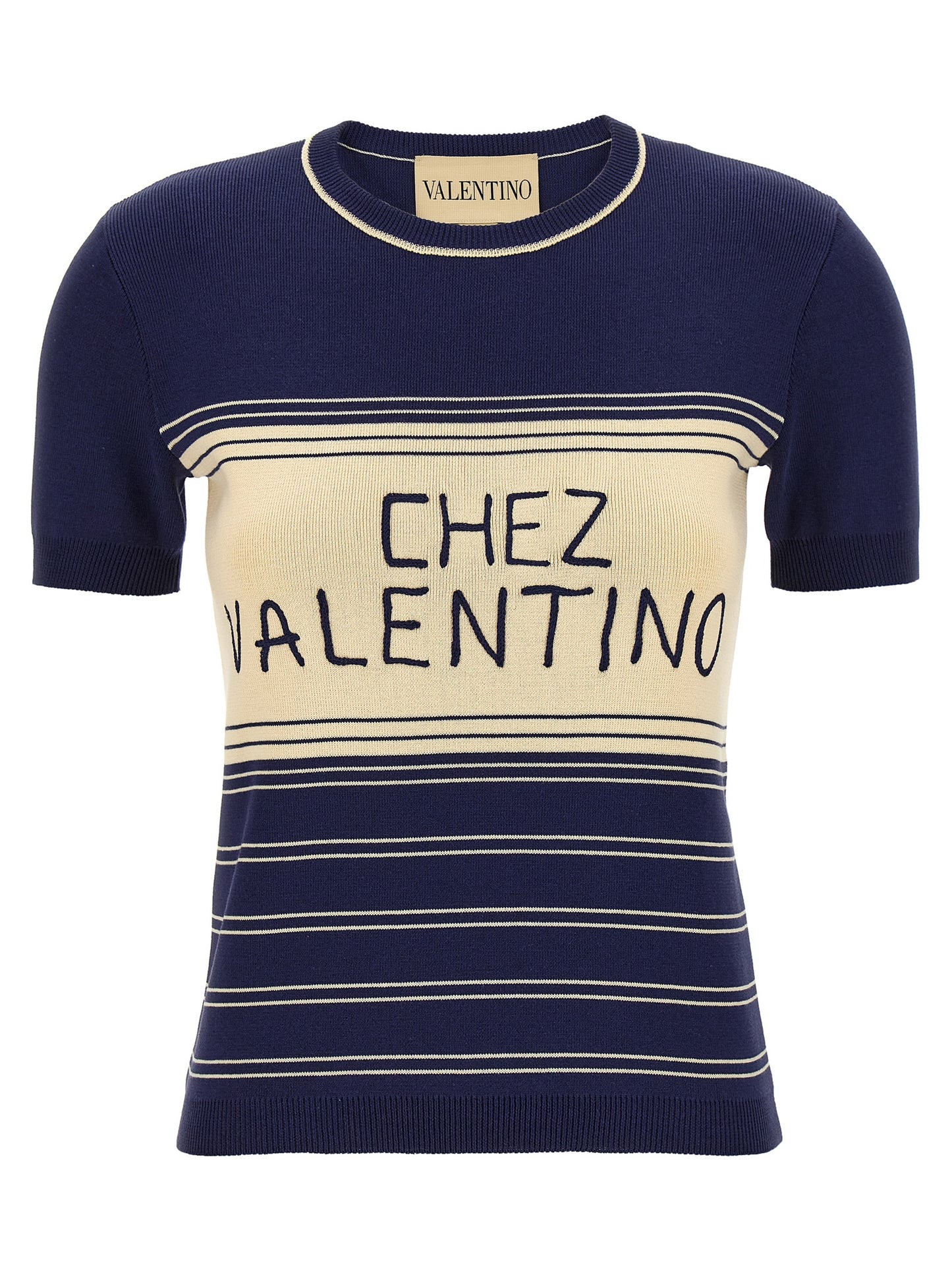Blue Cotton T-Shirt
