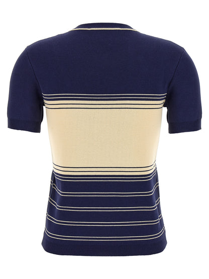 Blue Cotton T-Shirt