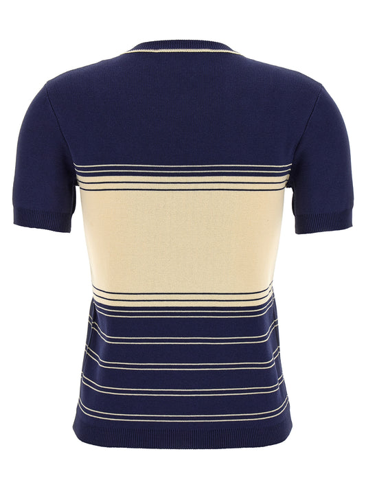 Blue Cotton T-Shirt