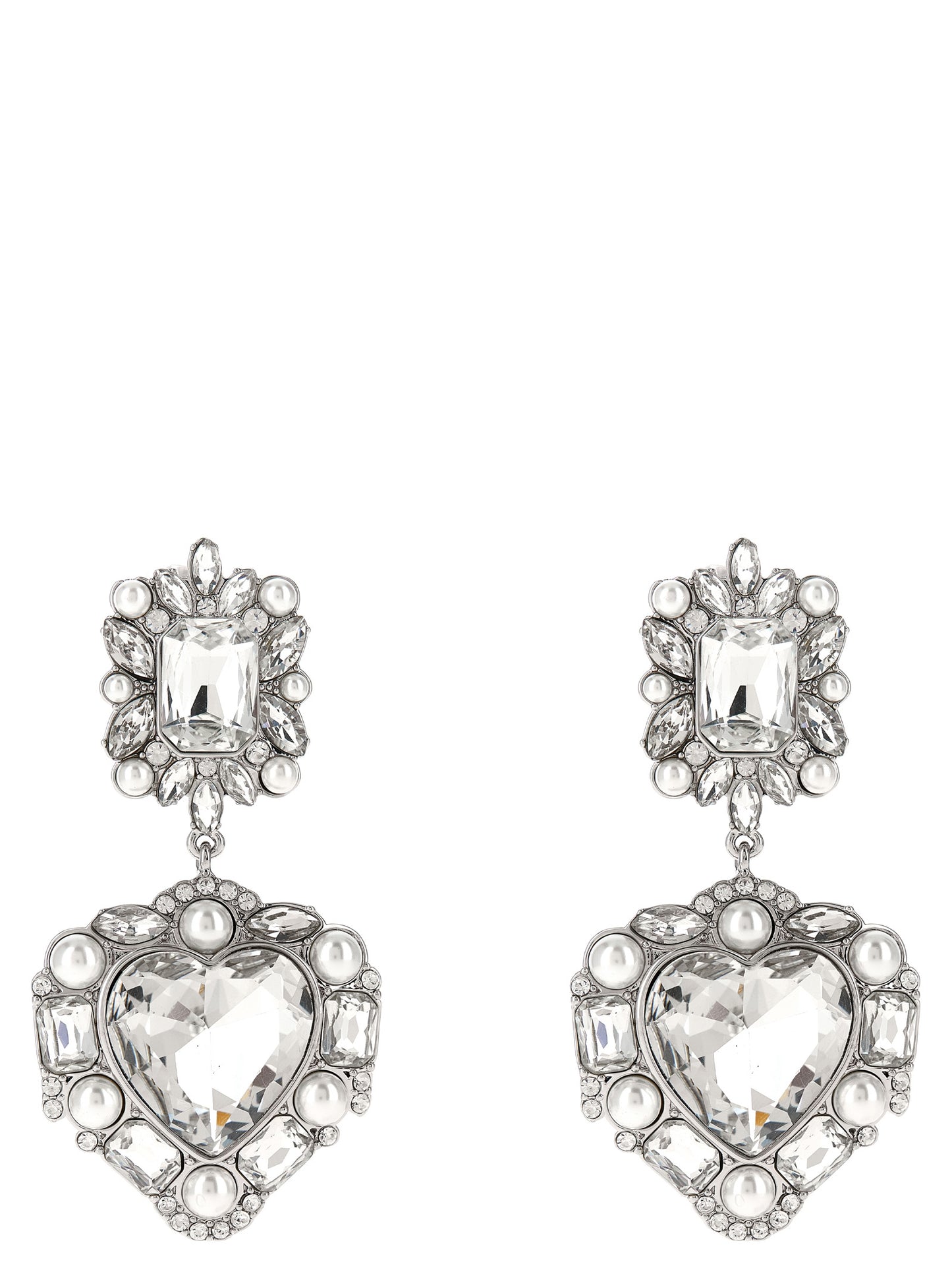 Silver Cotton Earrings