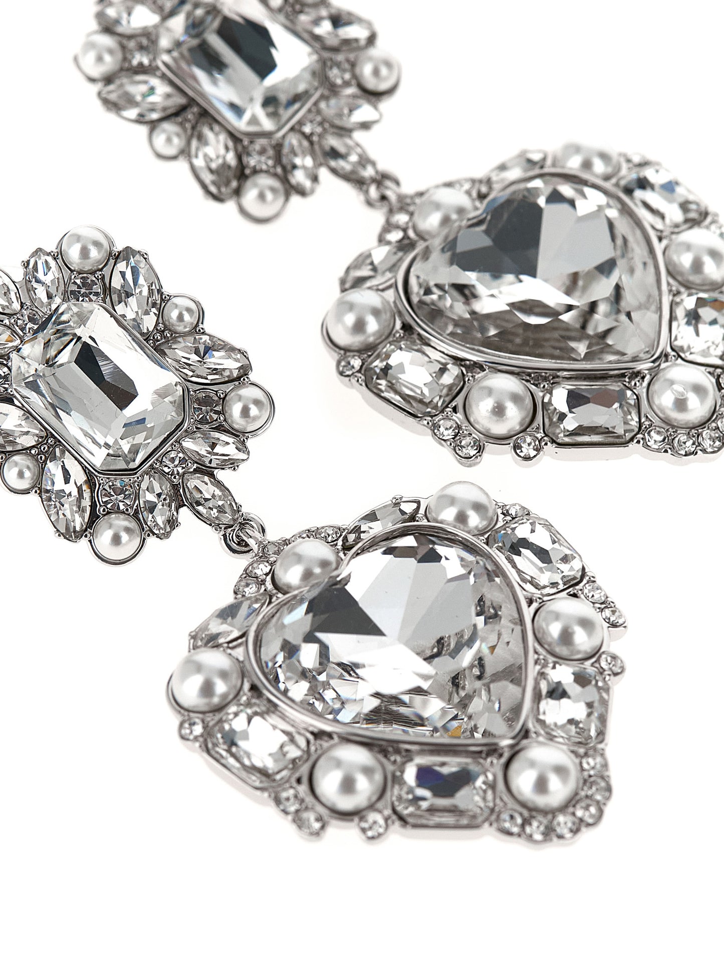 Silver Cotton Earrings